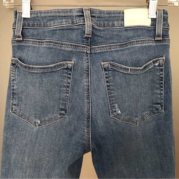 PAIGE Paige Hoxton Crop Jeans in Cavana Wash in Pristine Condition - Picture 7 of 8